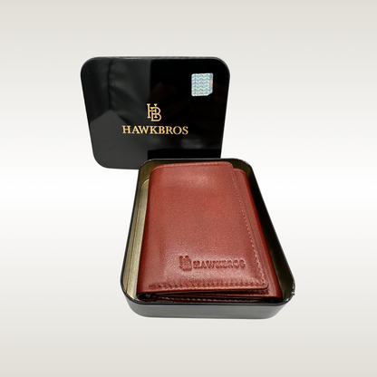 HawkBros Luxury Leather Money Clip Wallet