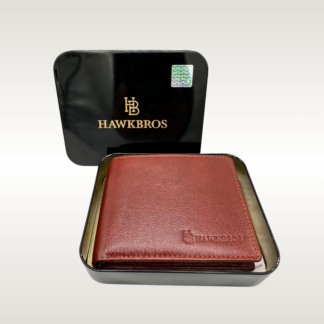 HawkBros Classic Bifold Leather Wallet