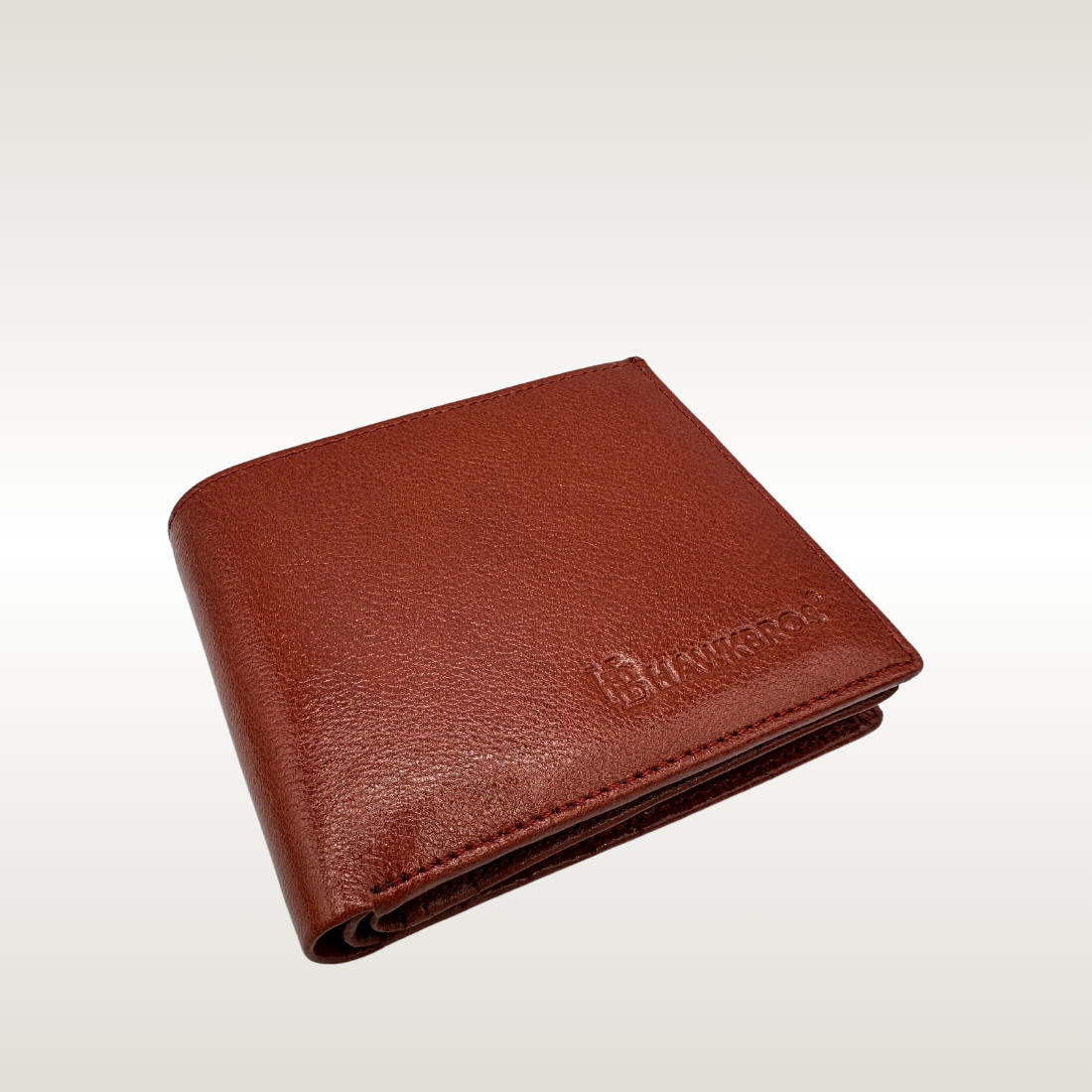 HawkBros Sophisticated Leather Wallet with 12 Card Slots