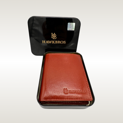 HawkBros Heritage Leather Bifold Wallet