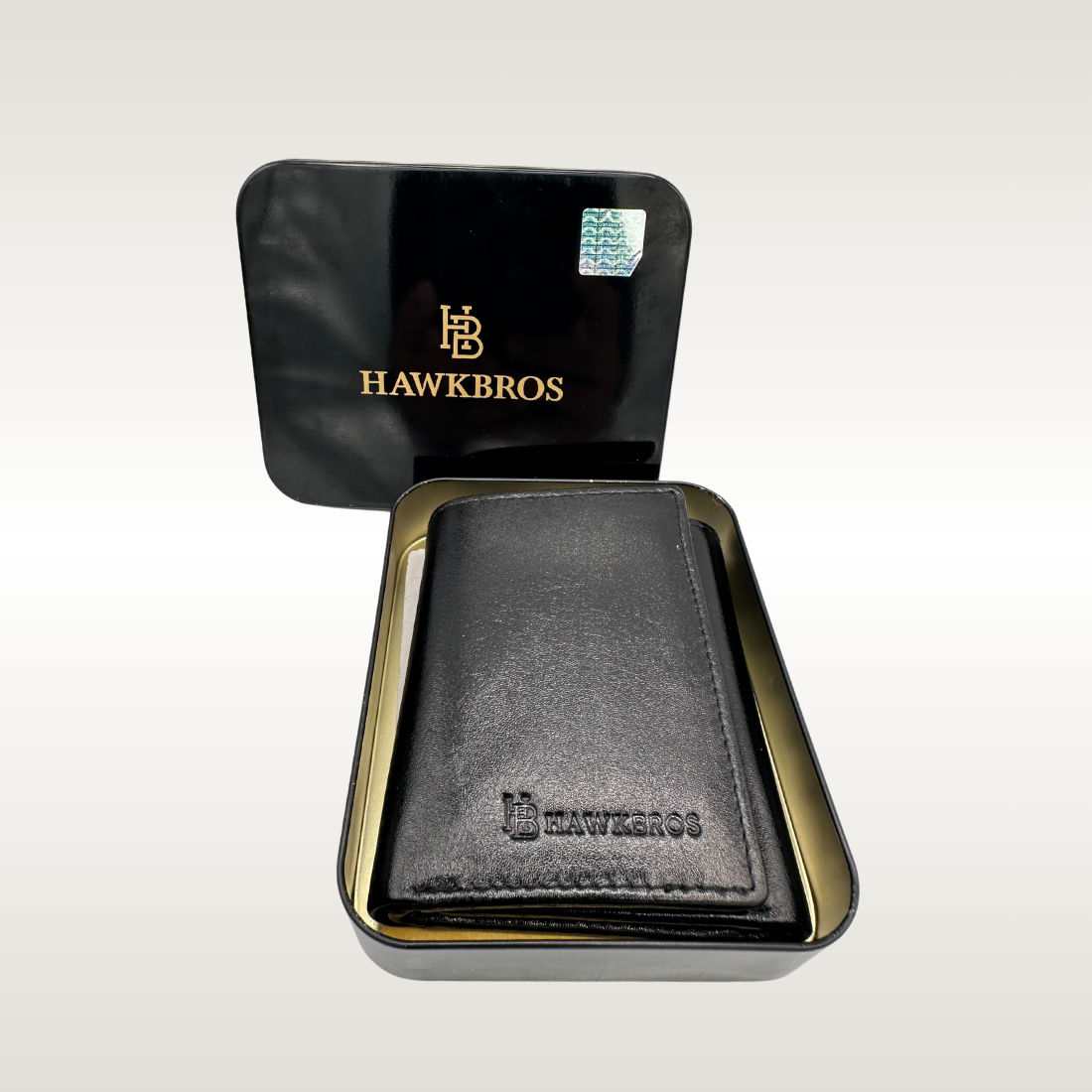 HawkBros Luxury Leather Money Clip Wallet