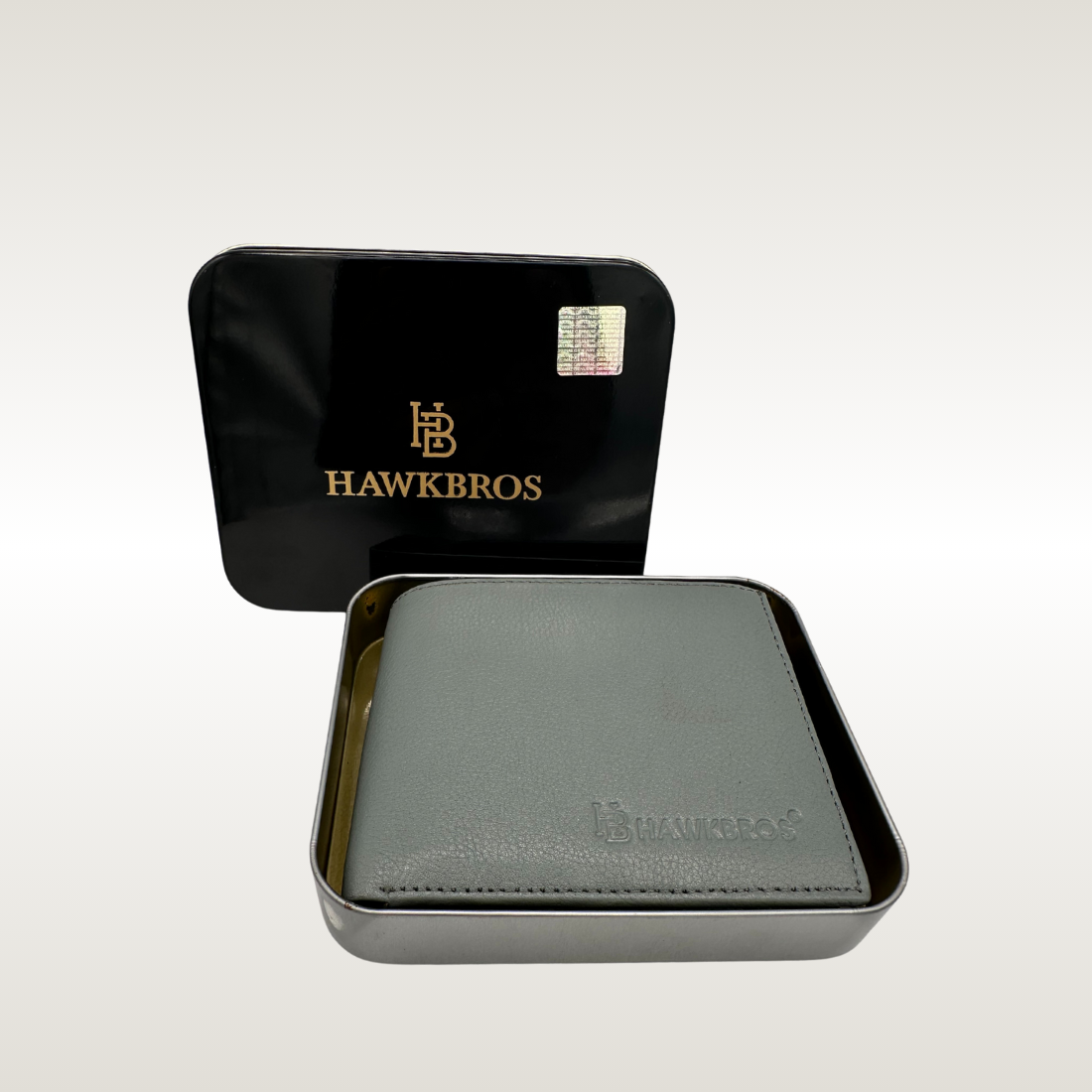 HawkBros Sophisticated Leather Wallet with 12 Card Slots